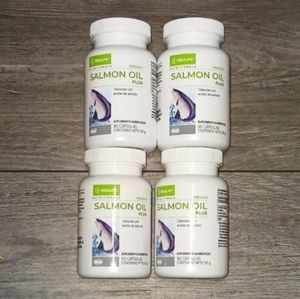 4pack NeoLife Omega III Salmon Oil Plus 90 softgels